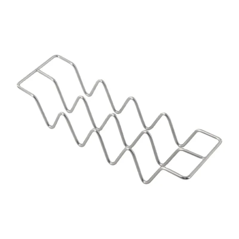 W Shape Metal Taco Holder Stands