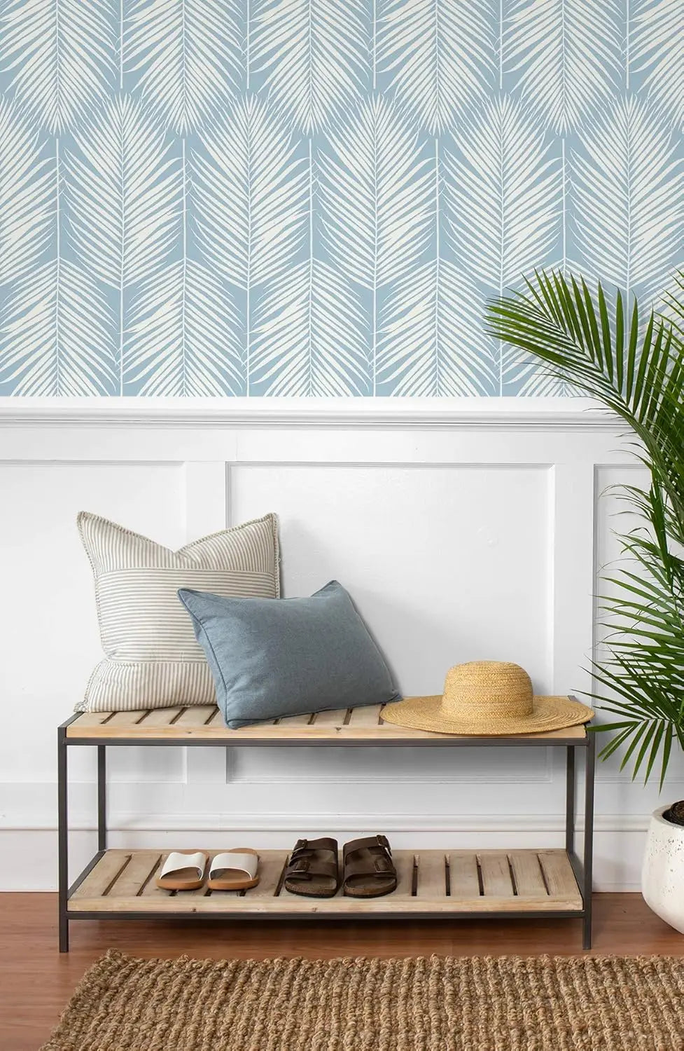 Tropical Leaves Peel and Stick Wallpaper