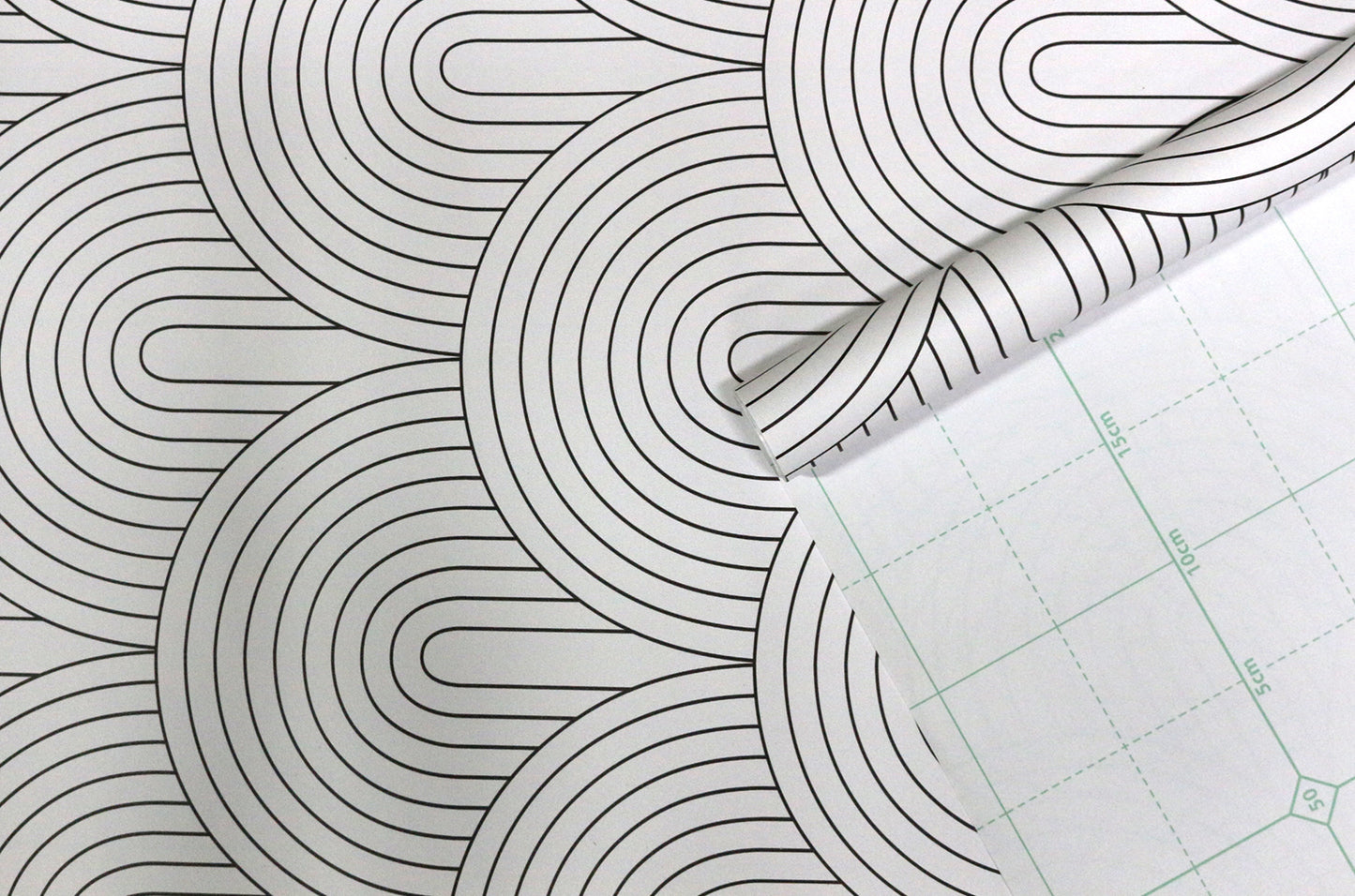 Monochromatic Rainbow Peel And Stick Wallpaper