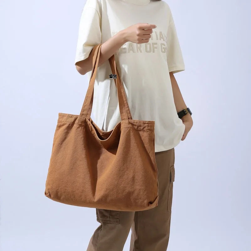 Grocery Canvas Shoulder Bag