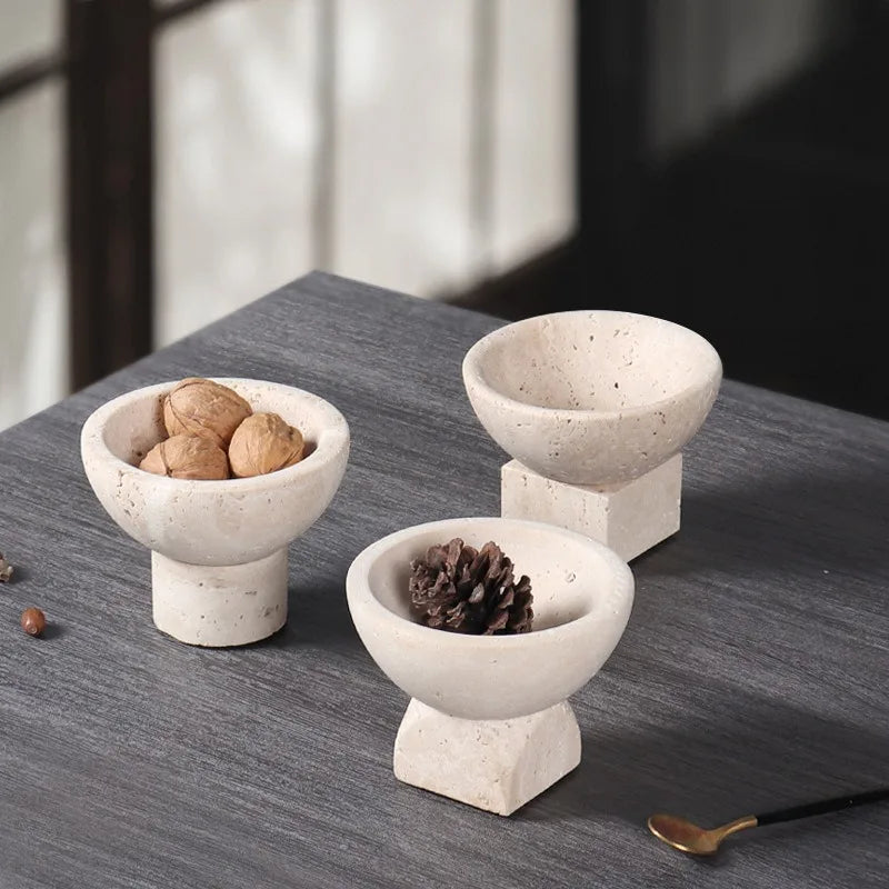 Light Lux Mini Stone Bowls