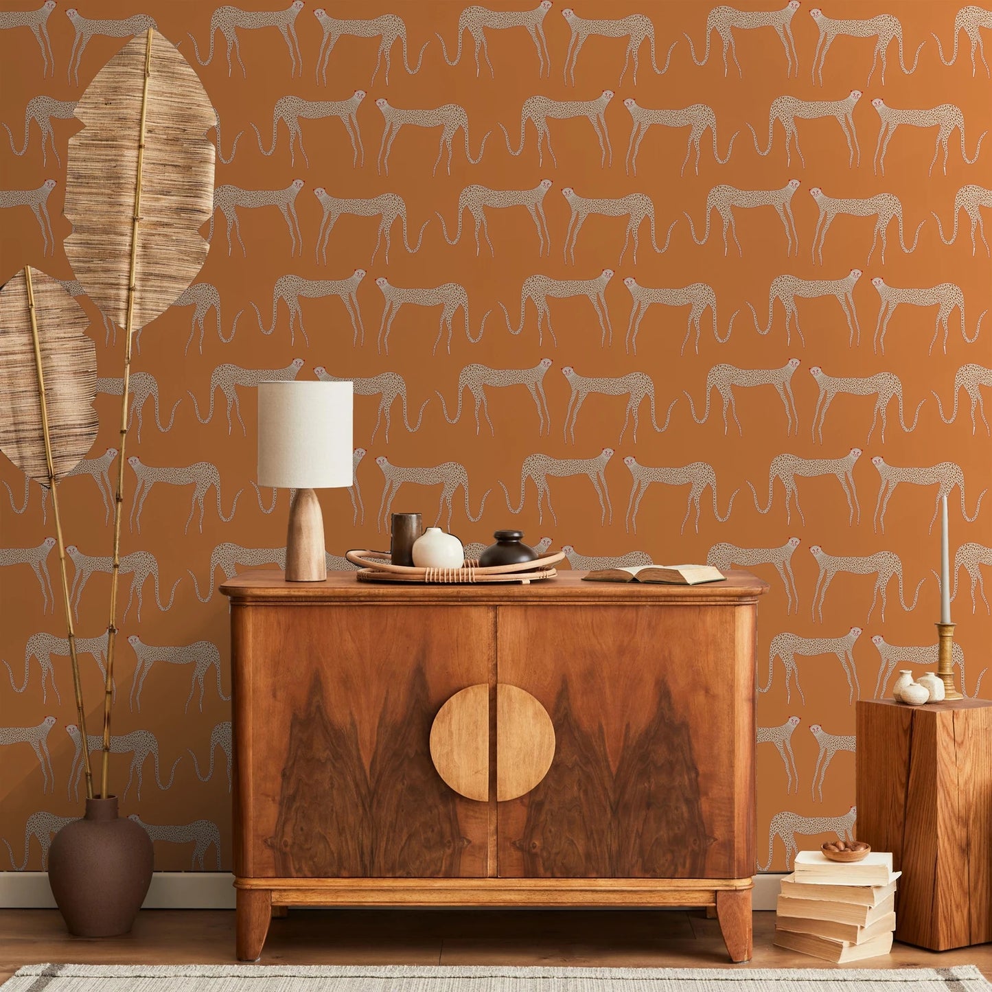 Exotic Cheetah Peel and Stick Wallpaper
