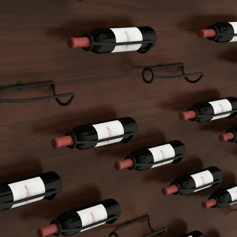 Wall-Mounted Wine Rack Holder