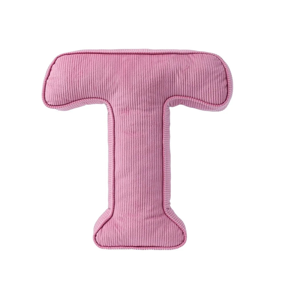 Pink ABC Letter Pillows
