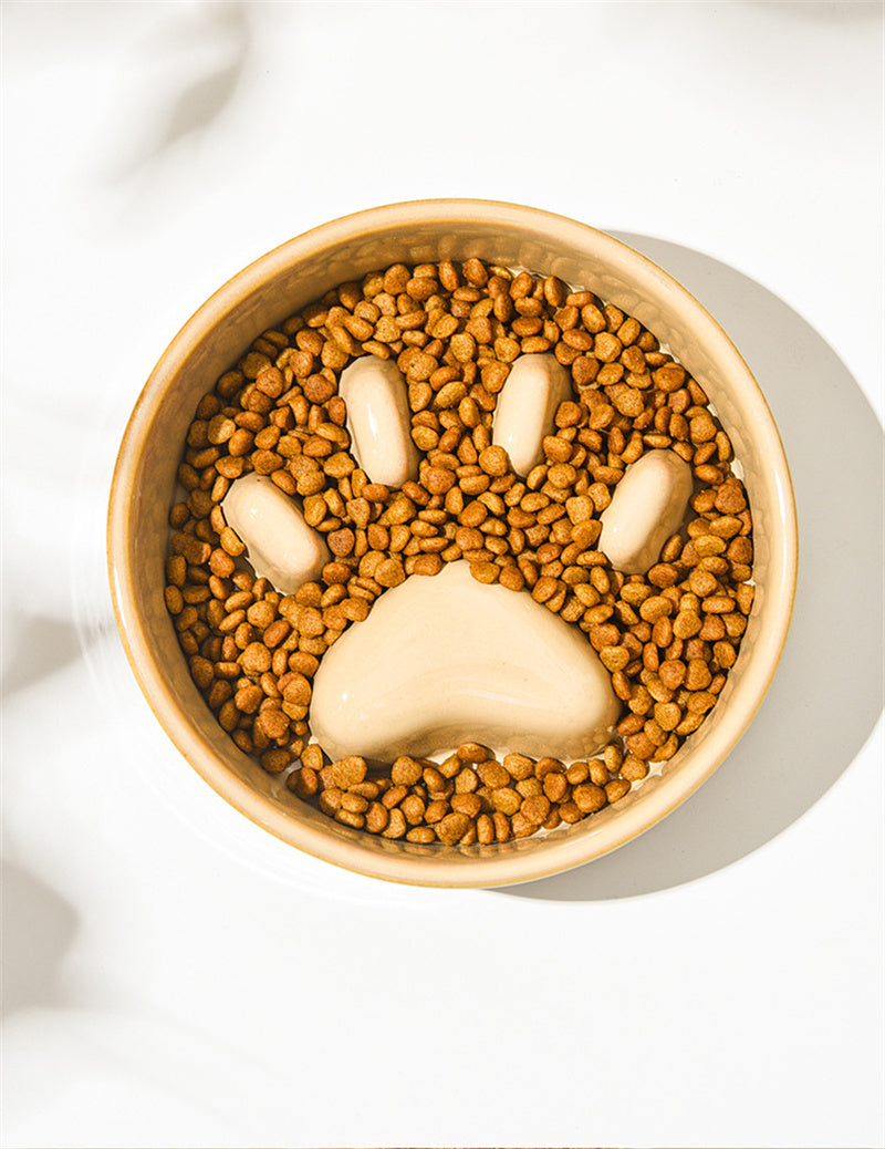 Paw Ceramic Food Bowl