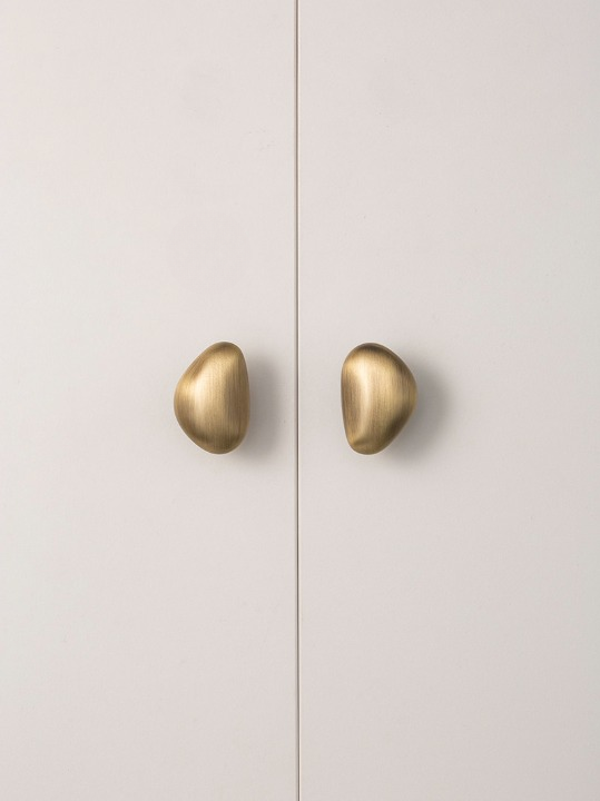 Irregular Retro Solid Brass Cabinet Knobs