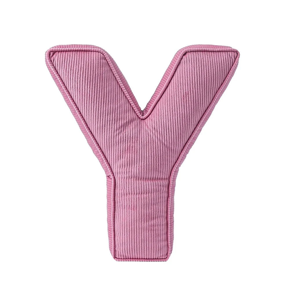 Pink ABC Letter Pillows