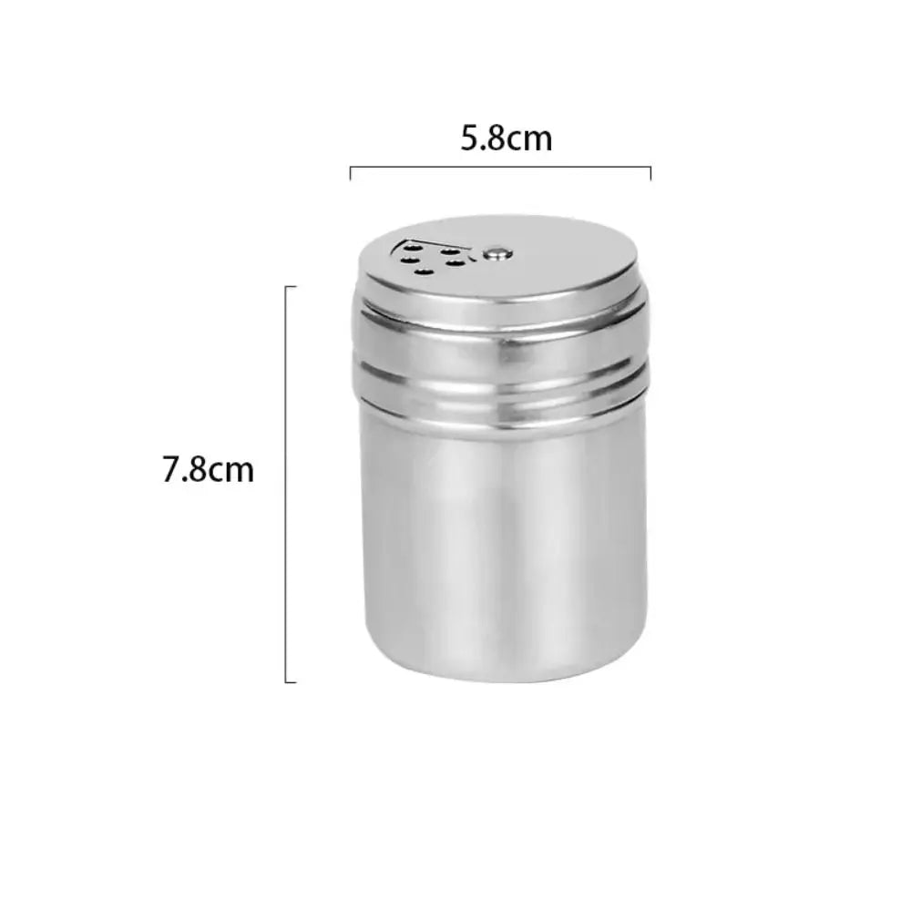 Metal Seasoning Jars with Rotating Cover