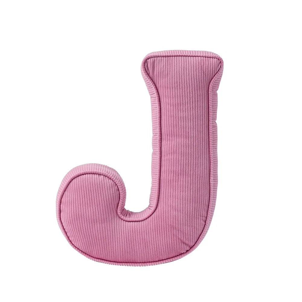 Pink ABC Letter Pillows