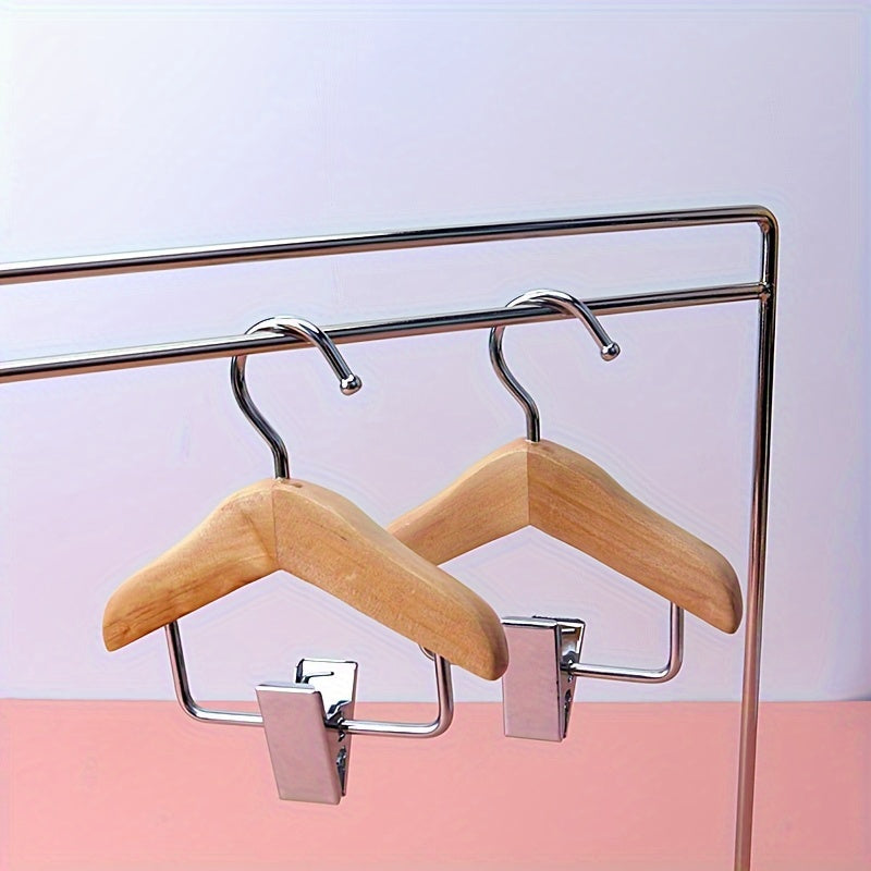 Wooden Mini Wardrobe Hangers
