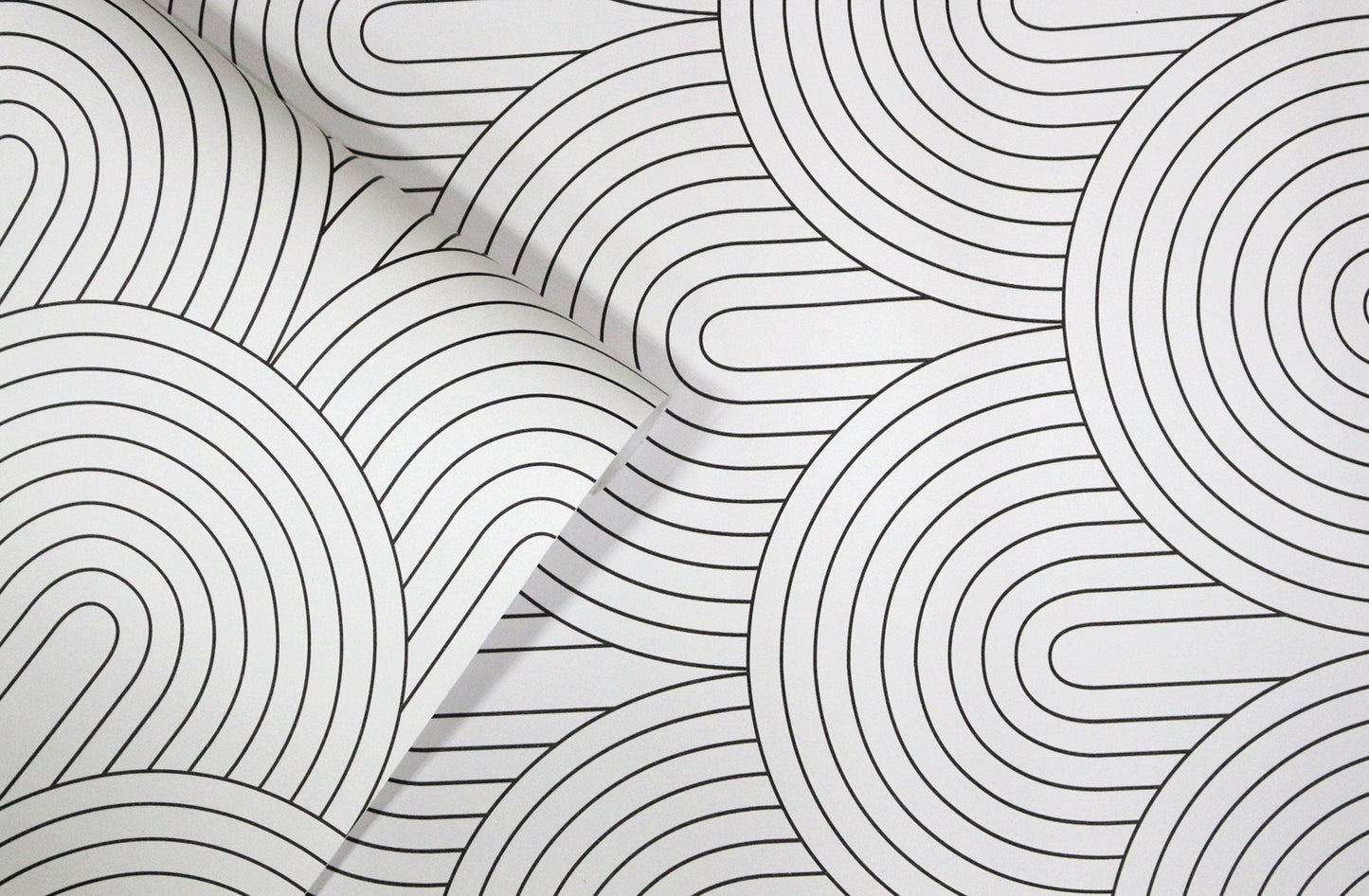 Monochromatic Rainbow Peel And Stick Wallpaper