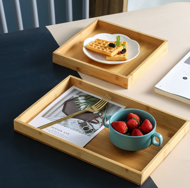 Wooden Drawer Organizer Storage Trays