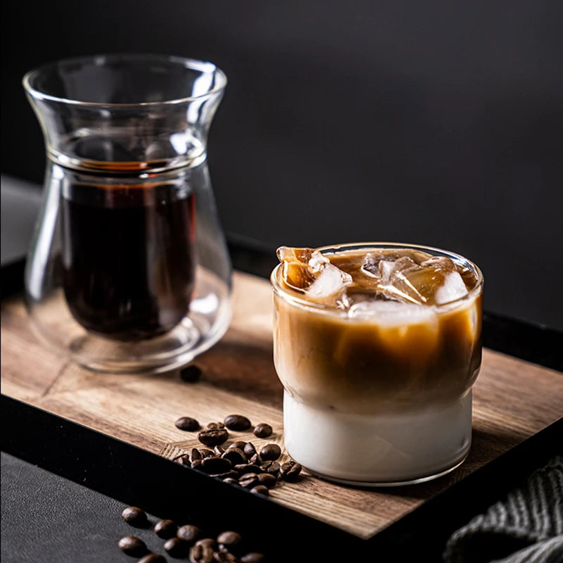 Two Layer Coffee Glass