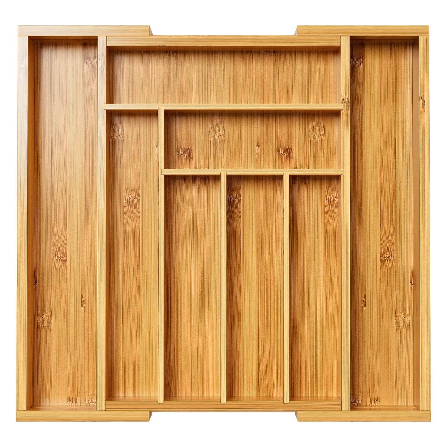 Wooden Expandable Drawer Organizer
