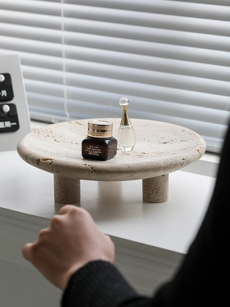 Light Lux Stone Decorative Tray