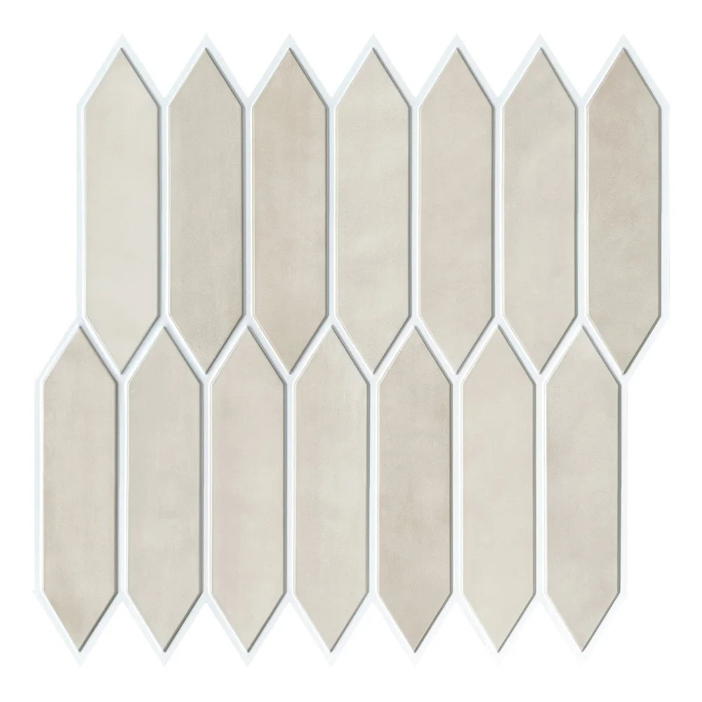 Matte Hexagon Peel and Stick Tiles