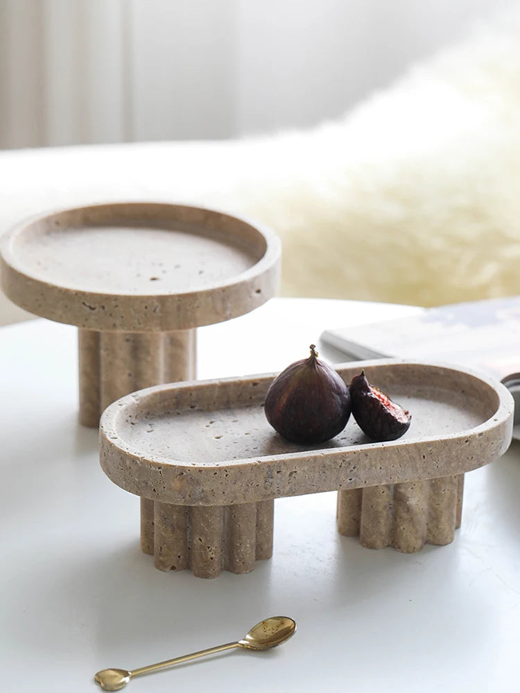 Light Lux Stone Decorative Trays