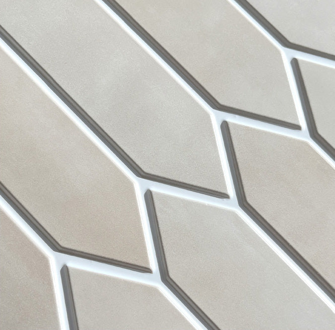 Matte Hexagon Peel and Stick Tiles