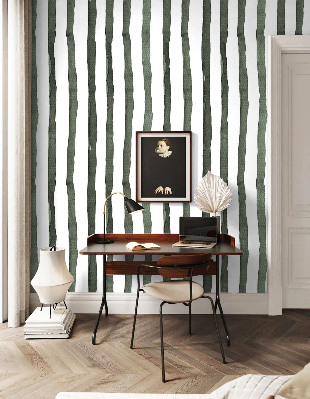 Stripes Peel and Stick Wallpaper