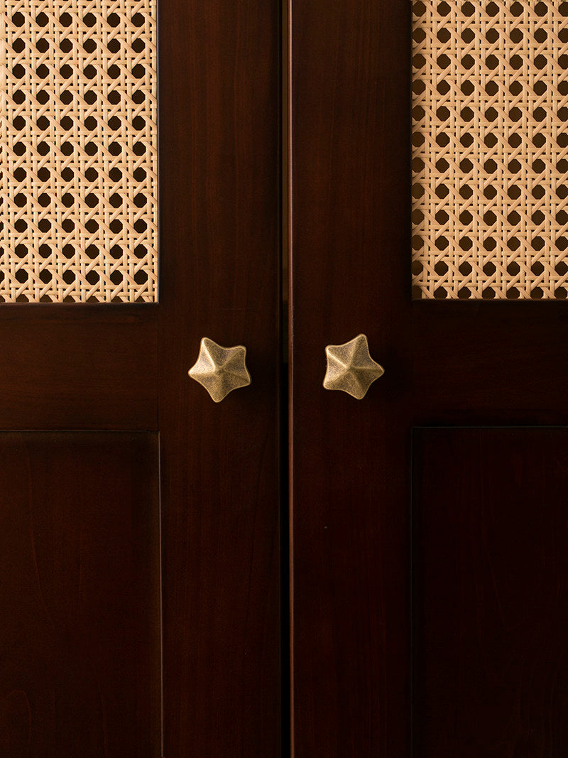 Bronze Star & Cloud Cabinet Knobs