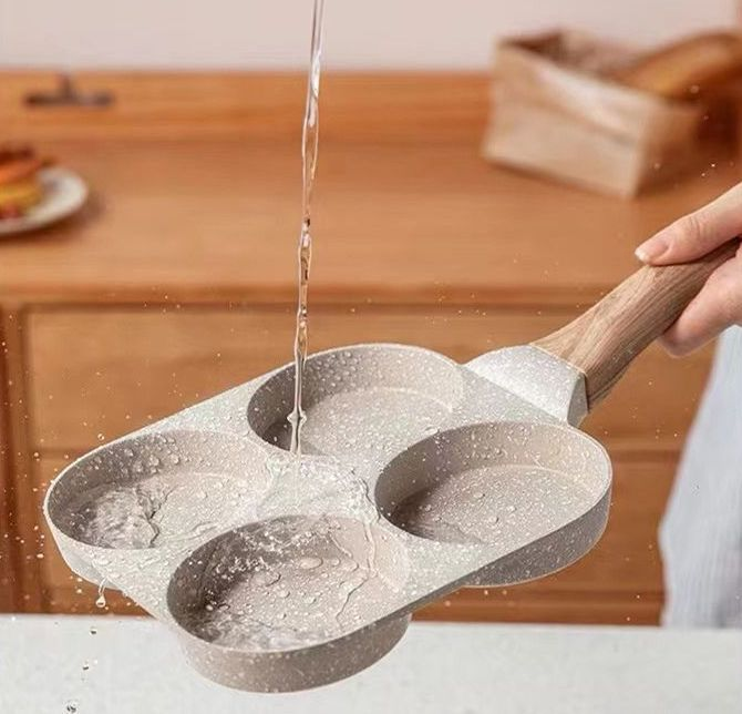 4 in 1 Pan with Wooden Handle