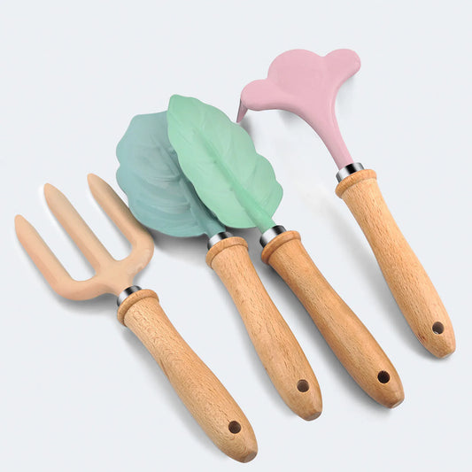 Childrens Garden Tool Set (Shovel, Rake, Fork)