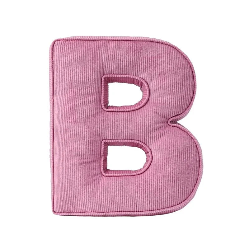Pink ABC Letter Pillows