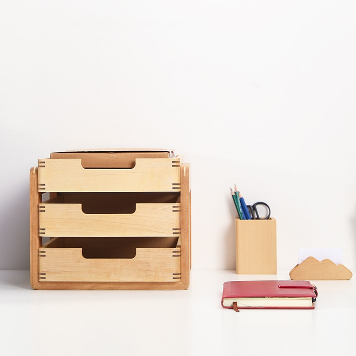Solid Wood Storage Drawers