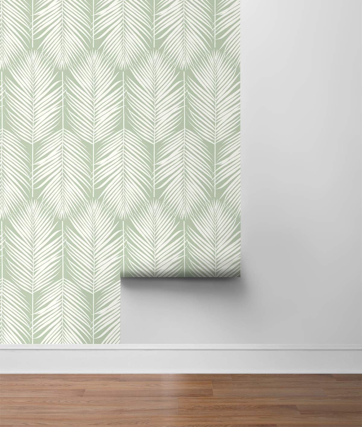 Tropical Leaves Peel and Stick Wallpaper