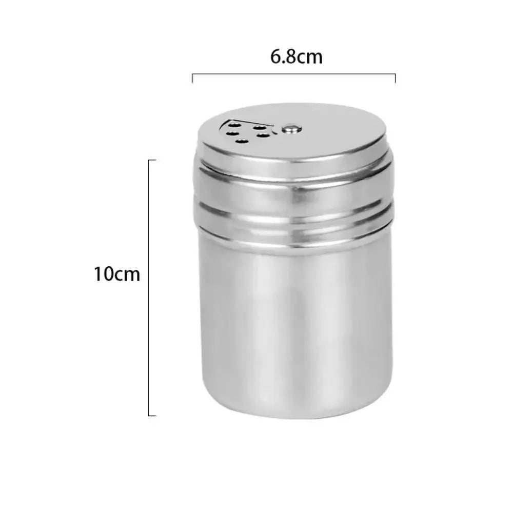 Metal Seasoning Jars with Rotating Cover
