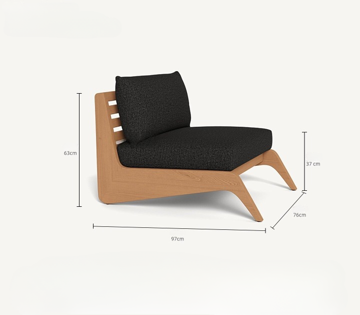 Solid Wood Sofa Patio & Garden Sets
