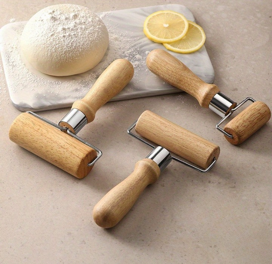Handheld Wooden Rolling Pin