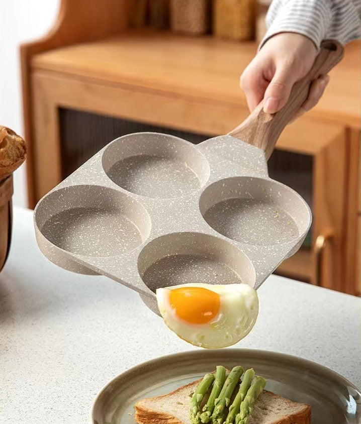 4 in 1 Pan with Wooden Handle
