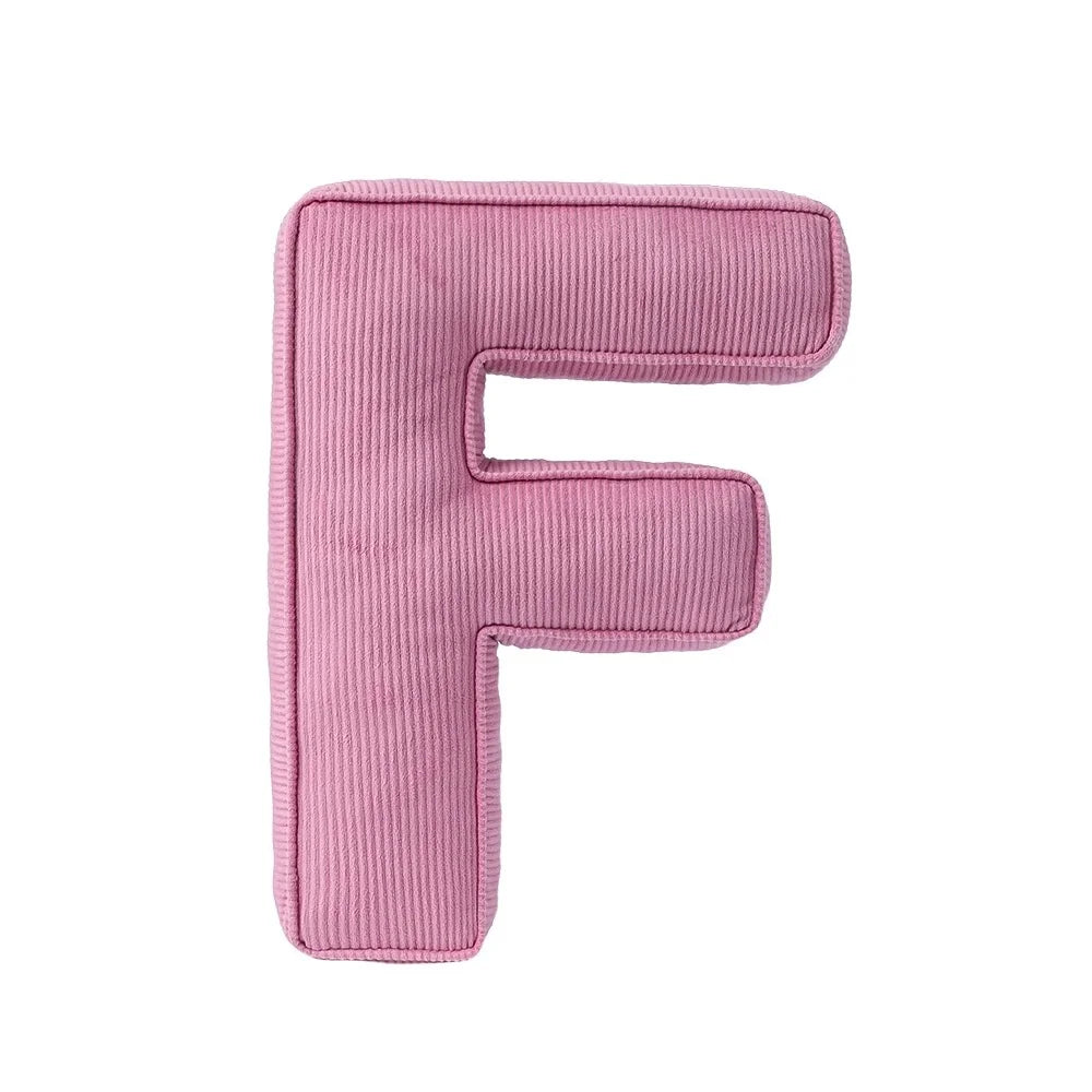 Pink ABC Letter Pillows