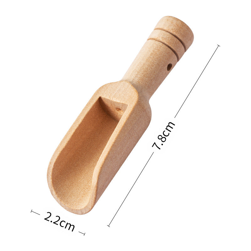 Mini Wooden Spice Scoop