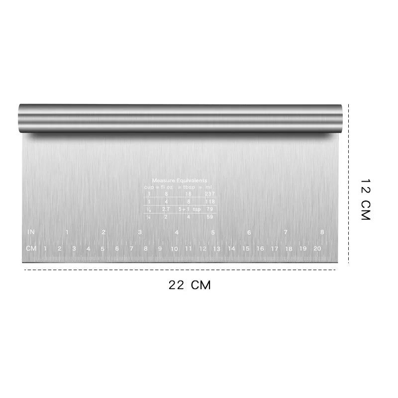 Metal Dough Cutters with Scale