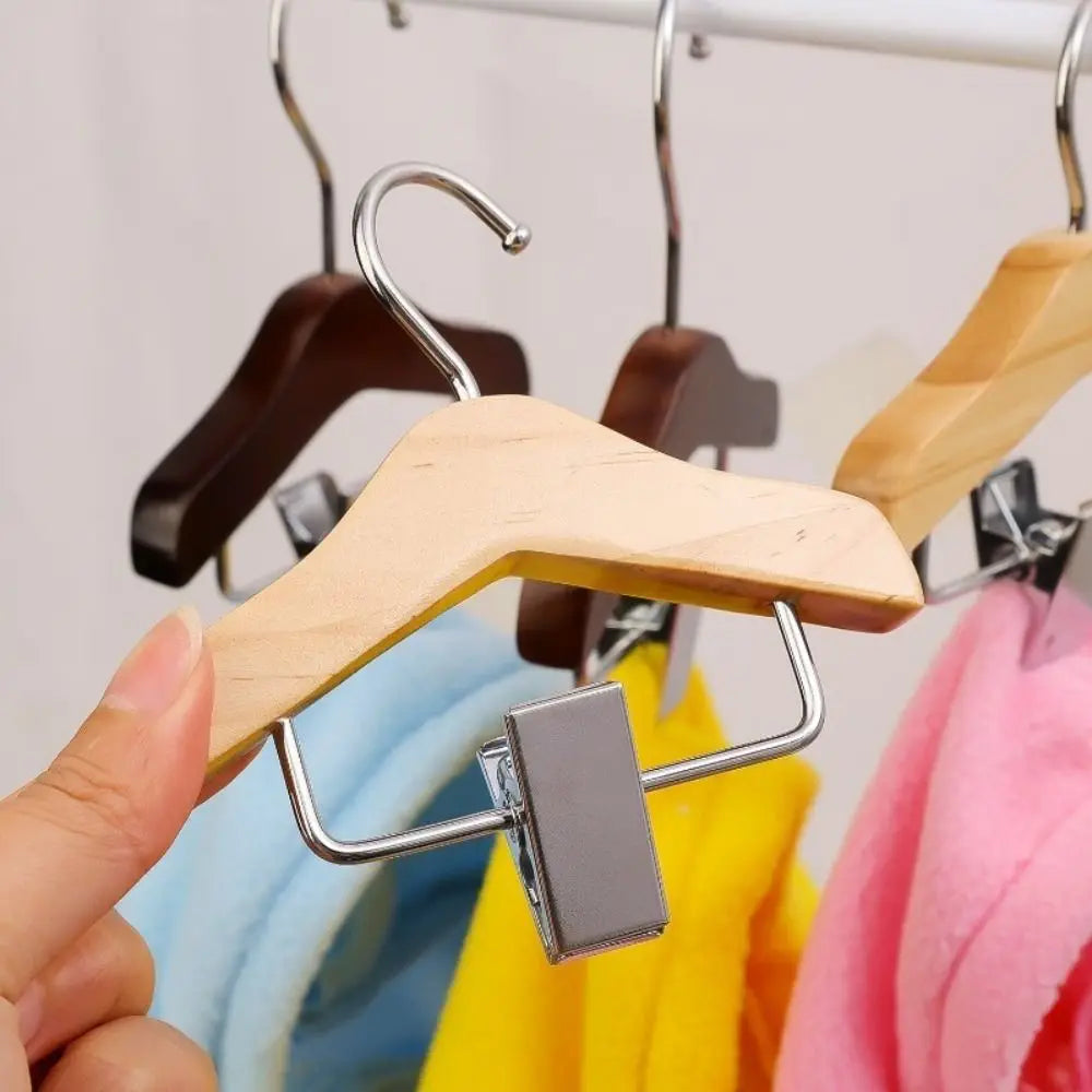 Wooden Mini Wardrobe Hangers