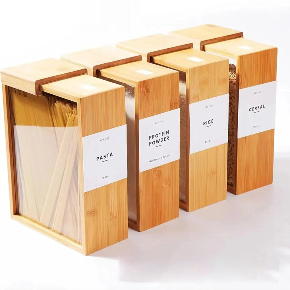 Wooden Food Storage Containers