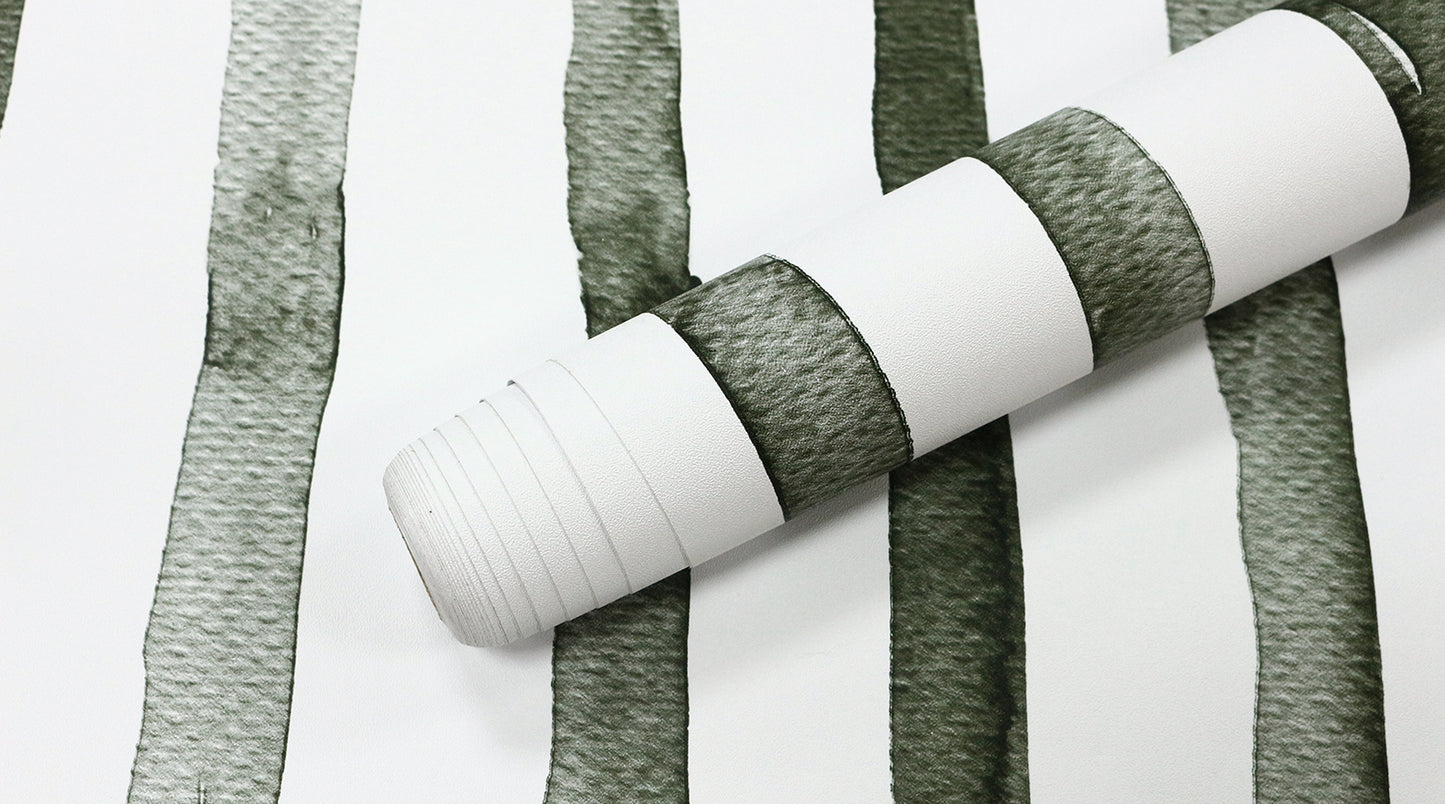 Stripes Peel and Stick Wallpaper