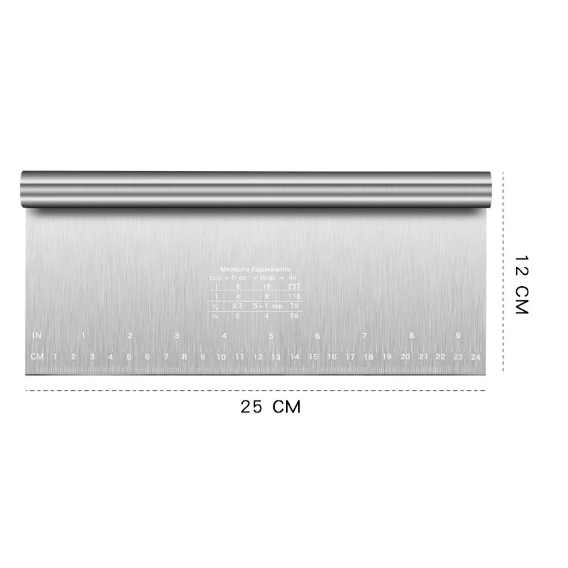 Metal Dough Cutters with Scale