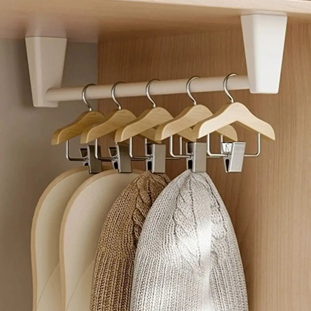 Wooden Mini Wardrobe Hangers