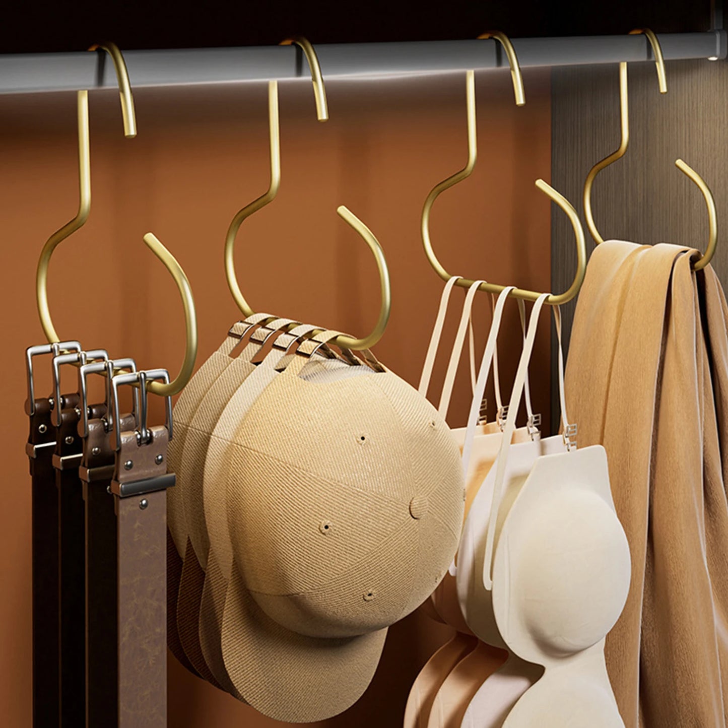 Metal Hat Hangers (Multi-Functional)
