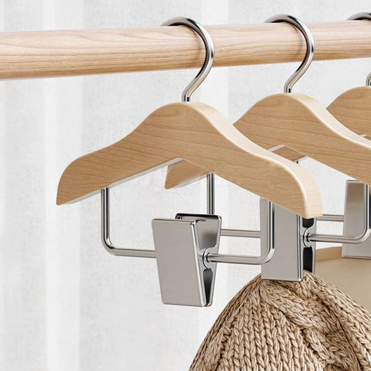 Wooden Mini Wardrobe Hangers