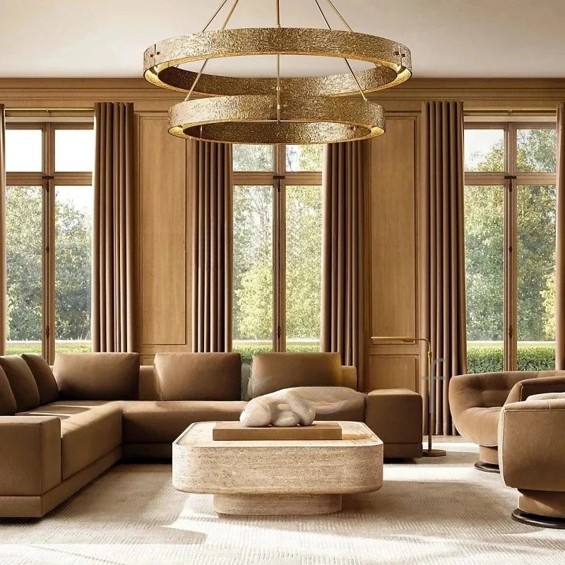 Travertine Light Lux Side & Coffee Tables
