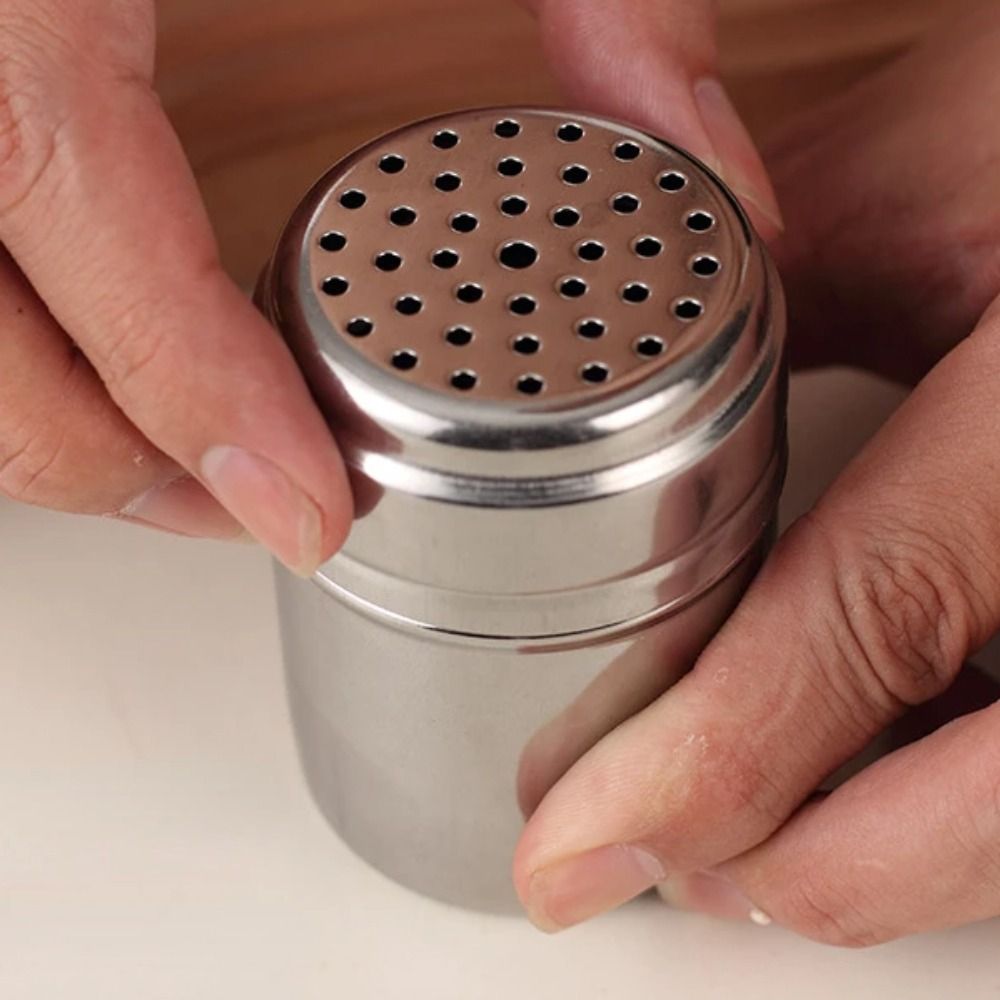 Metal Seasoning Jars with Rotating Cover