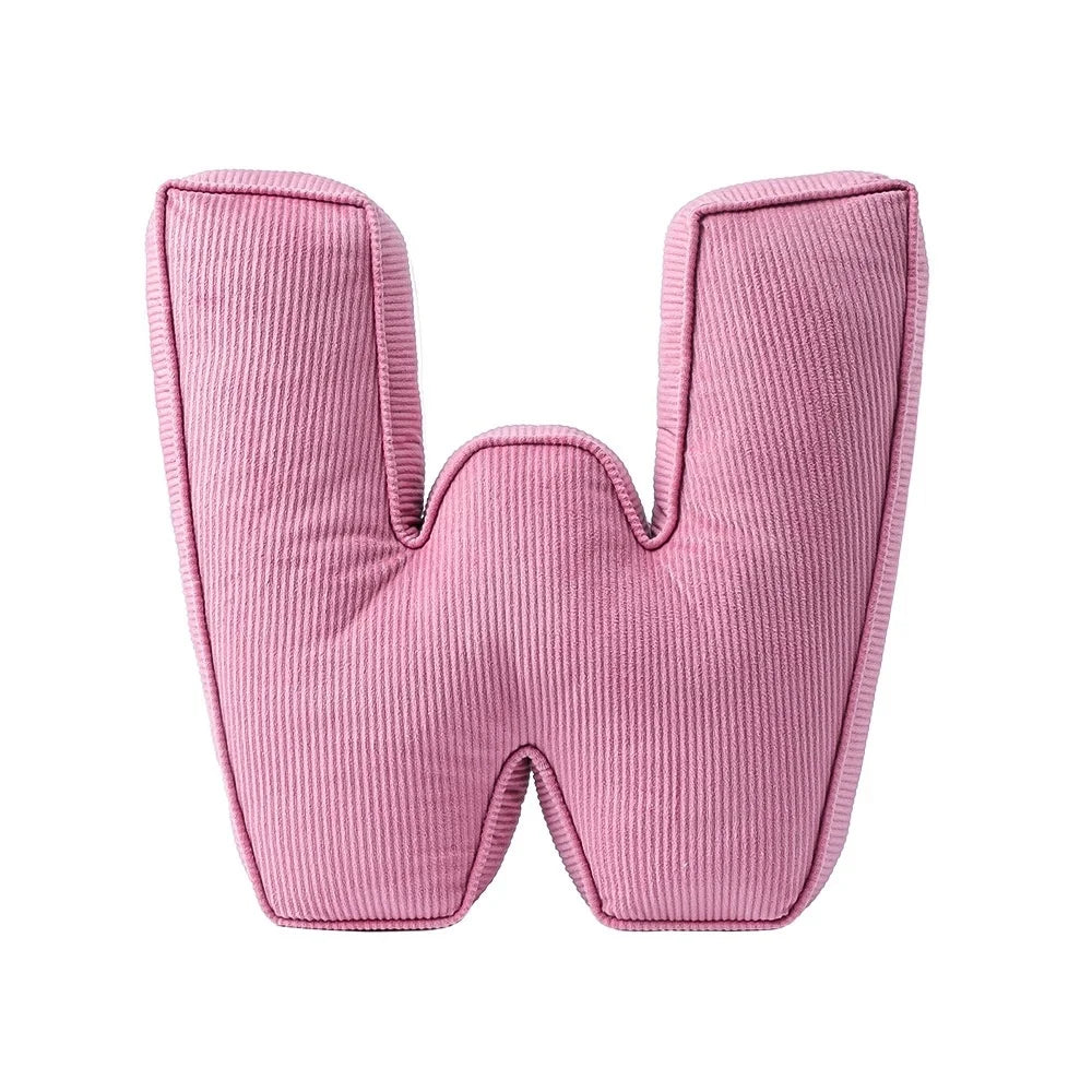 Pink ABC Letter Pillows