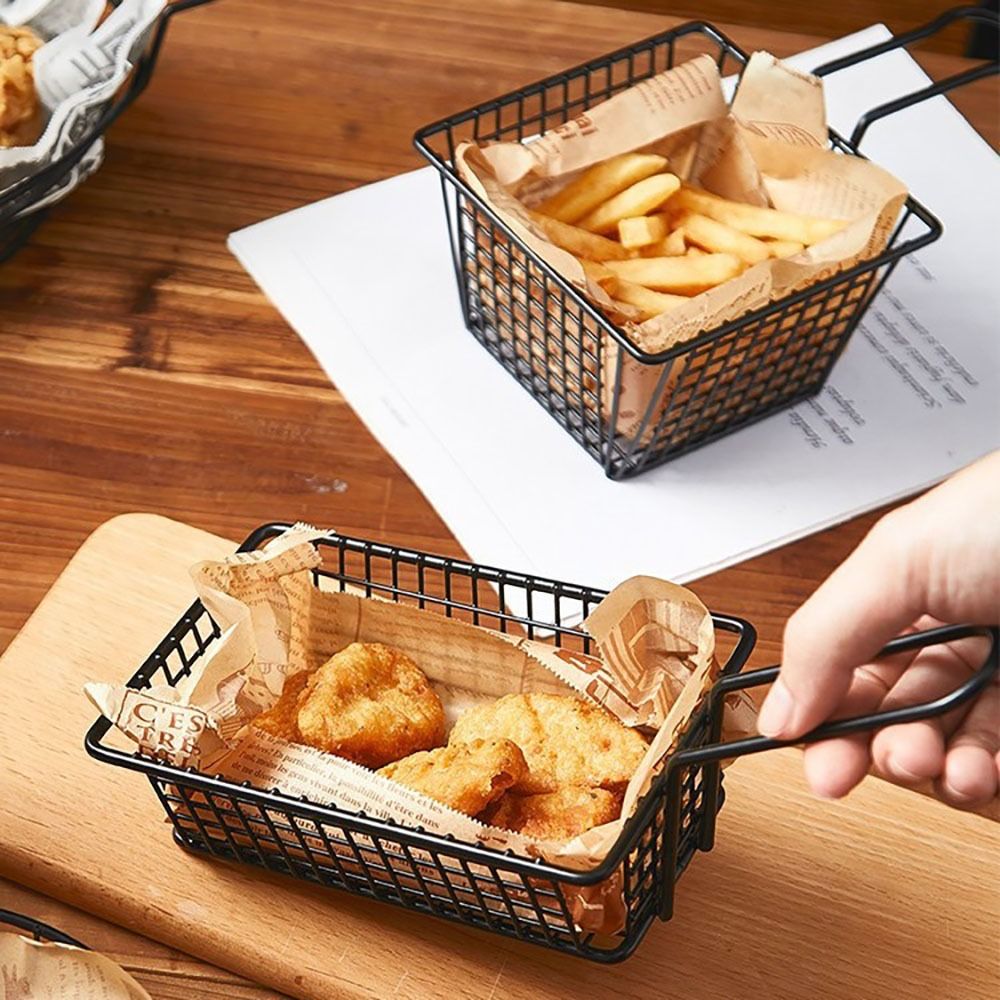 Metal Fryers Baskets with Handle