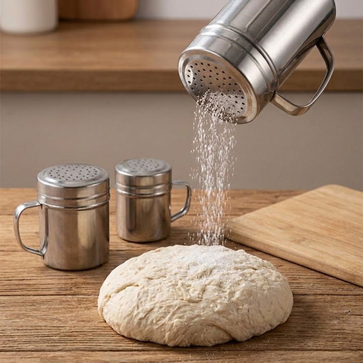 Metal Seasoning Jars with Handle