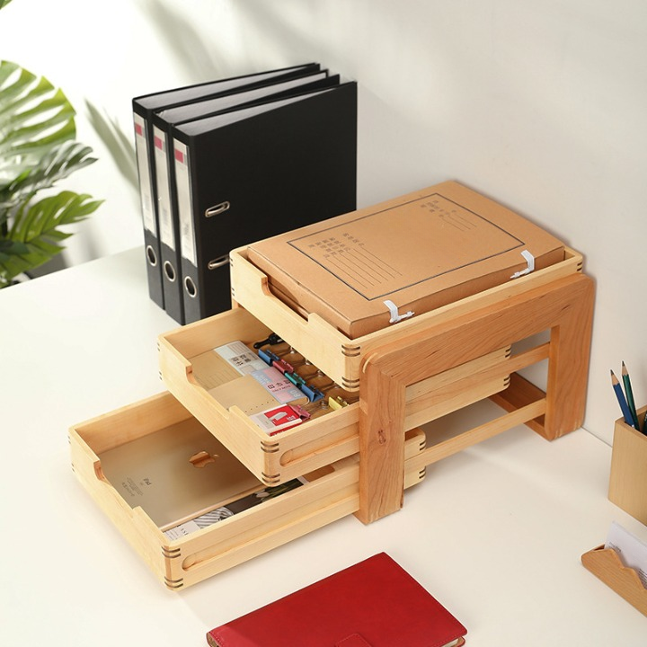 Solid Wood Storage Drawers