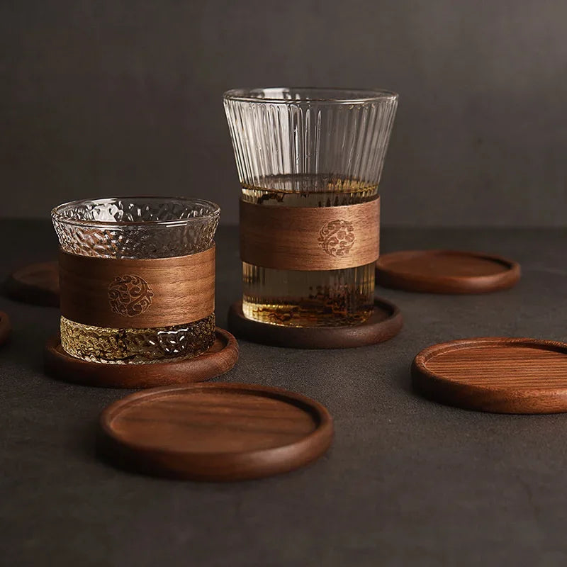 Round Wooden Coasters